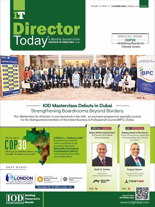 Title details for Director Today by Institute of Directors - Available